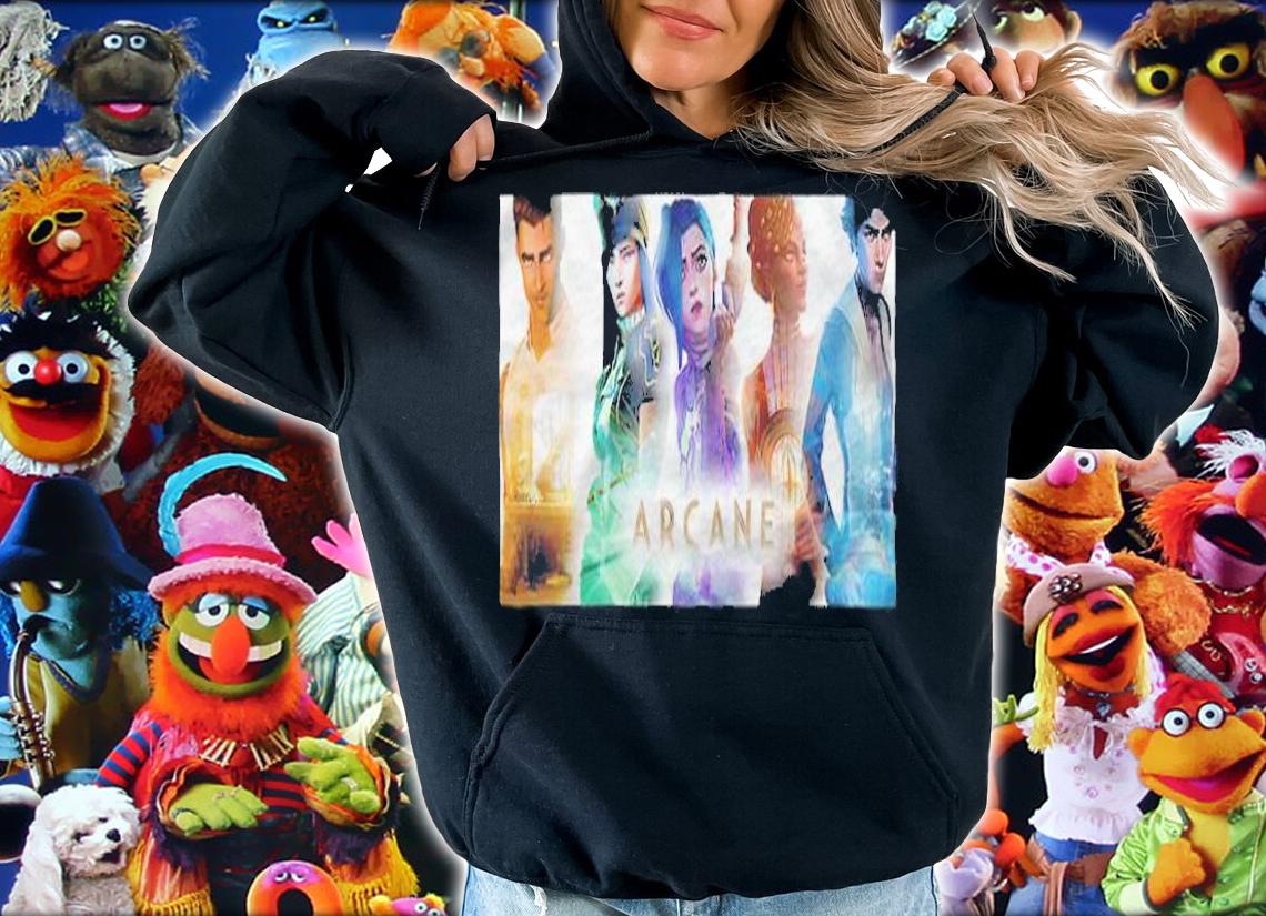 Team Arcane League of Legends poster T-shirt hoodie