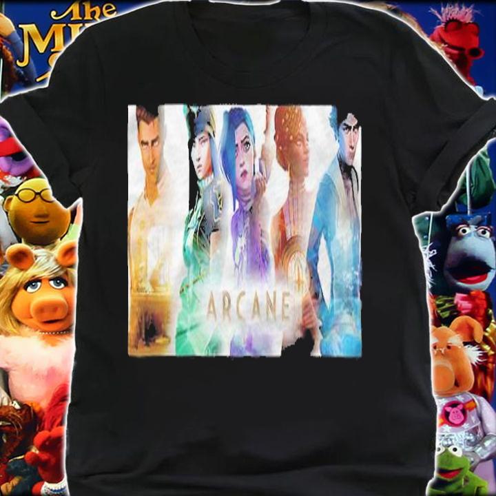 Team Arcane League of Legends poster T-shirt shirt