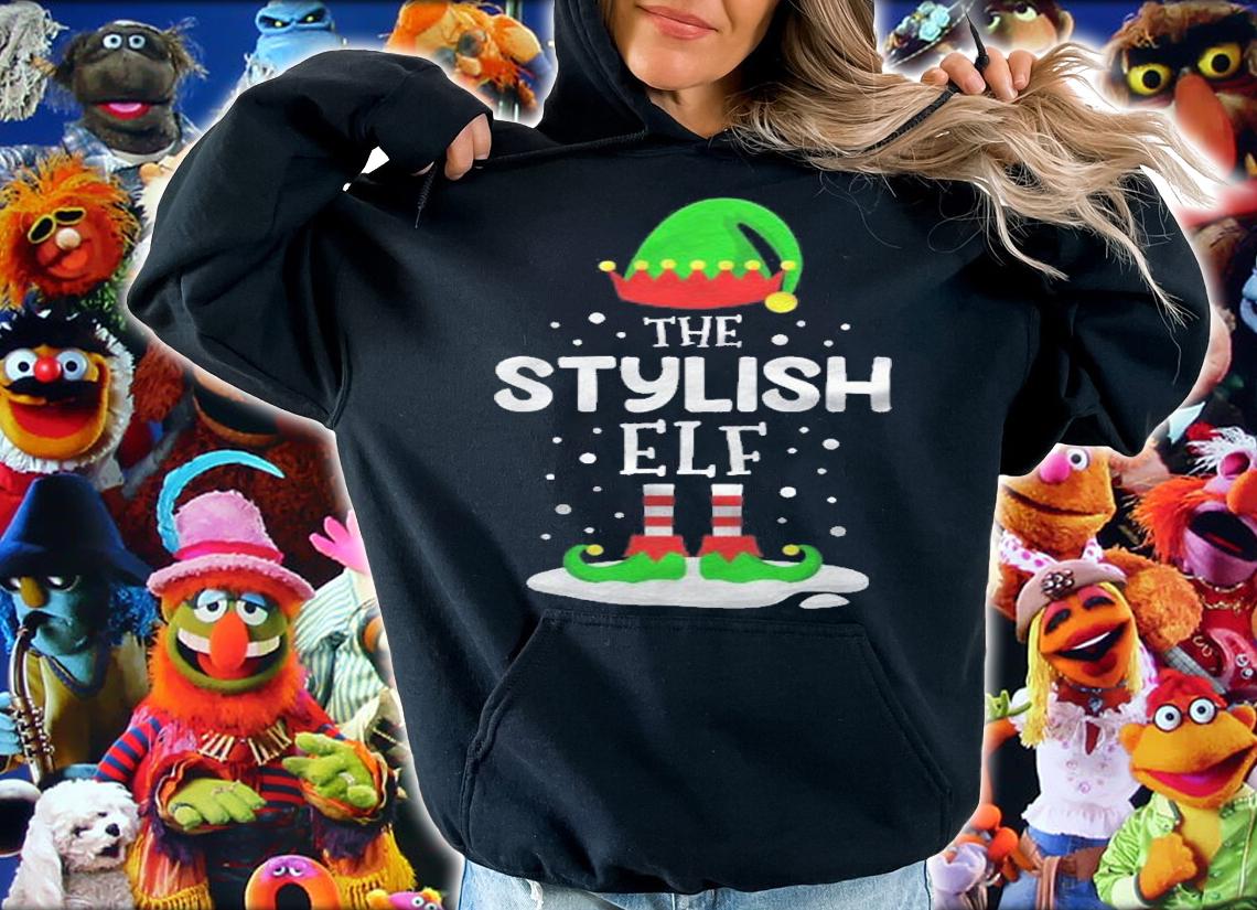 The Stylish Elf Christmas Family Matching Costume Pjs Cute Shirt hoodie