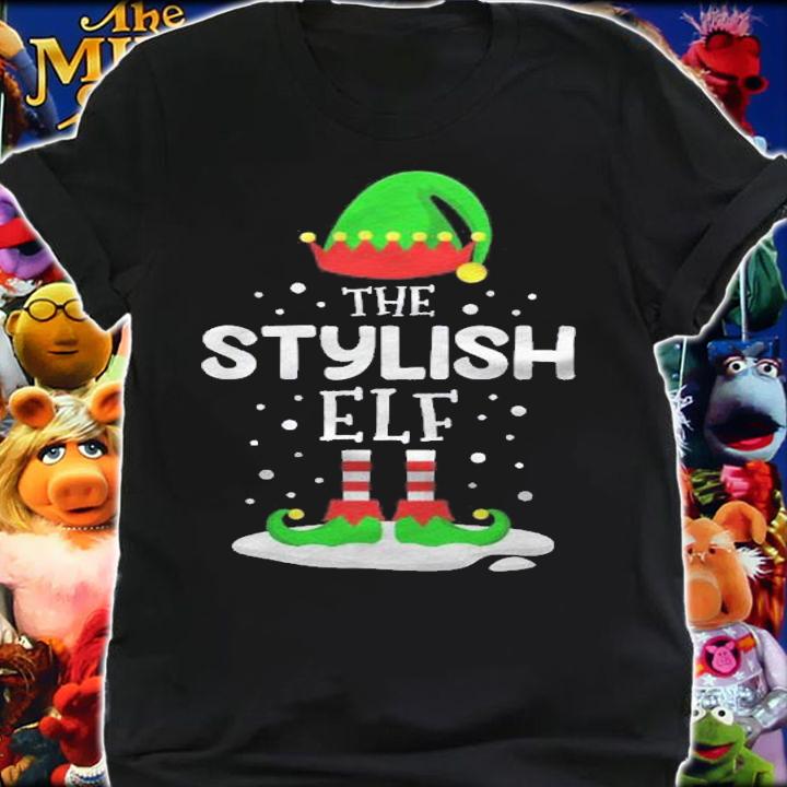 The Stylish Elf Christmas Family Matching Costume Pjs Cute Shirt shirt