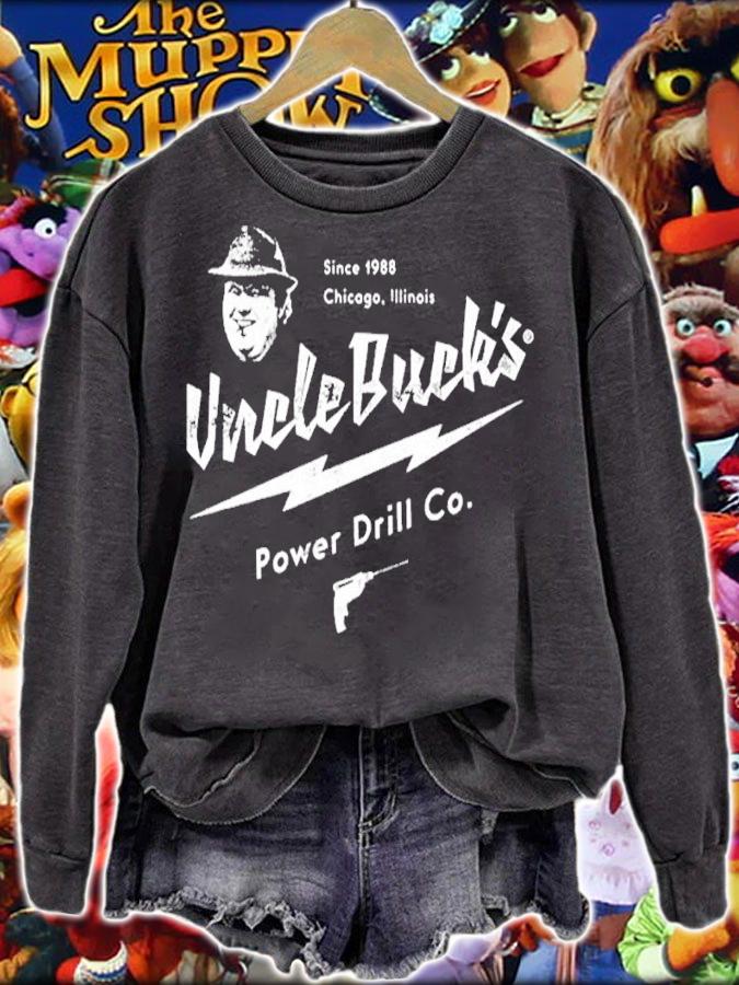 Uncle Buck's Power Drill Co. Chicago Illinois Since 1989 Shirt sweatshirt
