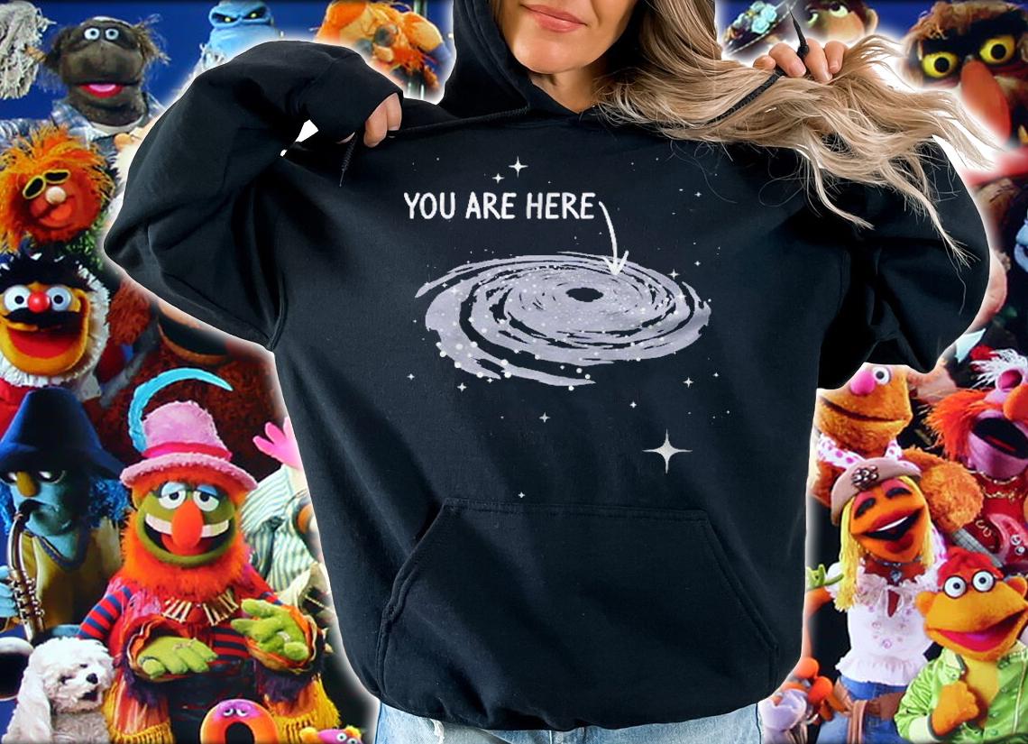 You Are Here Astronomy Galaxy Astronomer Science Fan Shirt