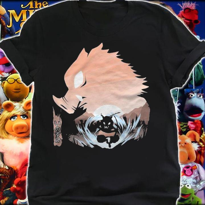 Demon Slayer Hashibira Inosuke Japanese style T-shirt