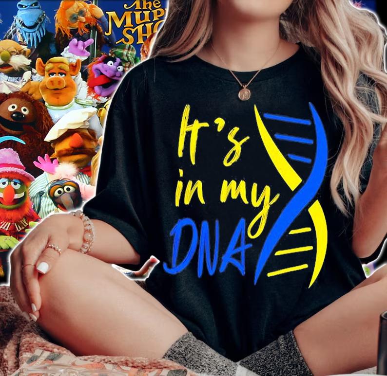 Its In My Dna Support Ukraine I Stand With Ukraine T-Shirt woman shirt