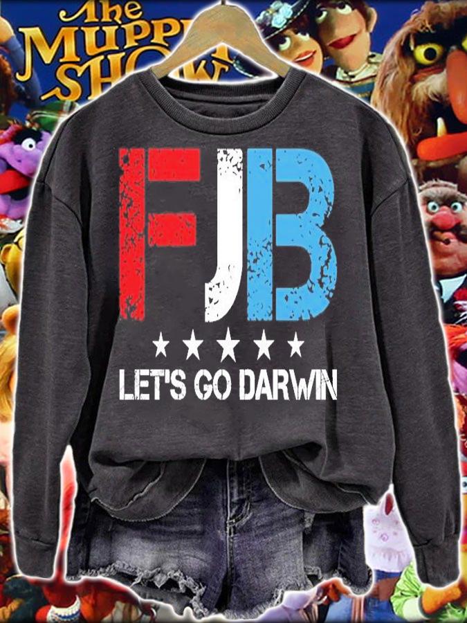 Let's Go Darwin fjb Joe Biden Impeach Biden T-Shirt sweatshirt