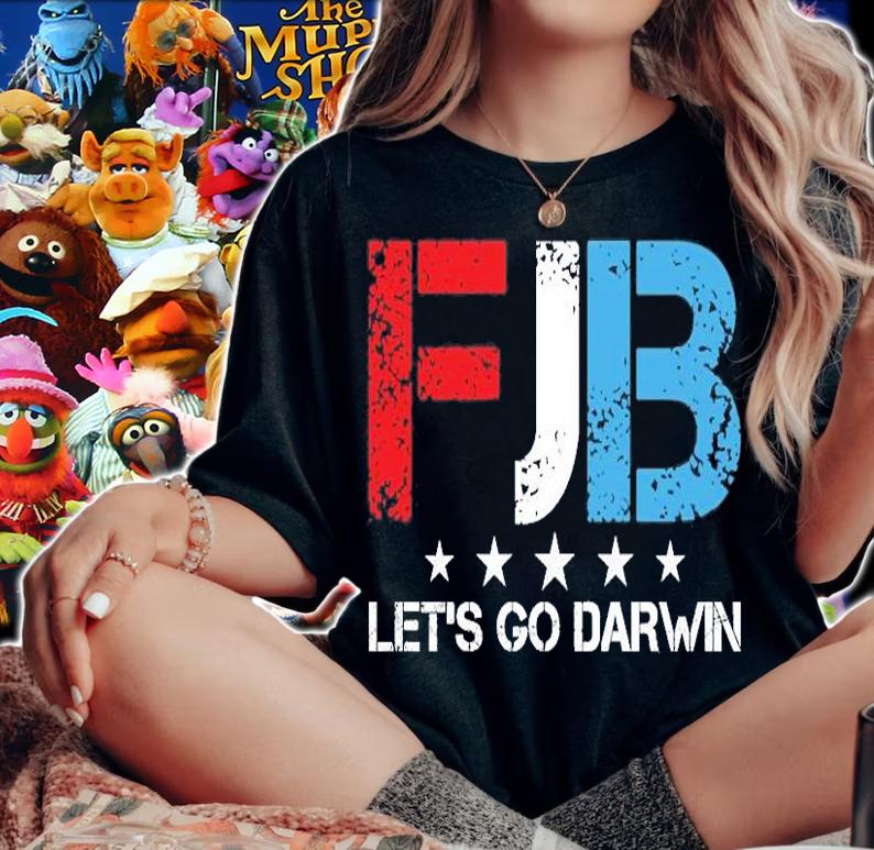 Let's Go Darwin fjb Joe Biden Impeach Biden T-Shirt woman shirt
