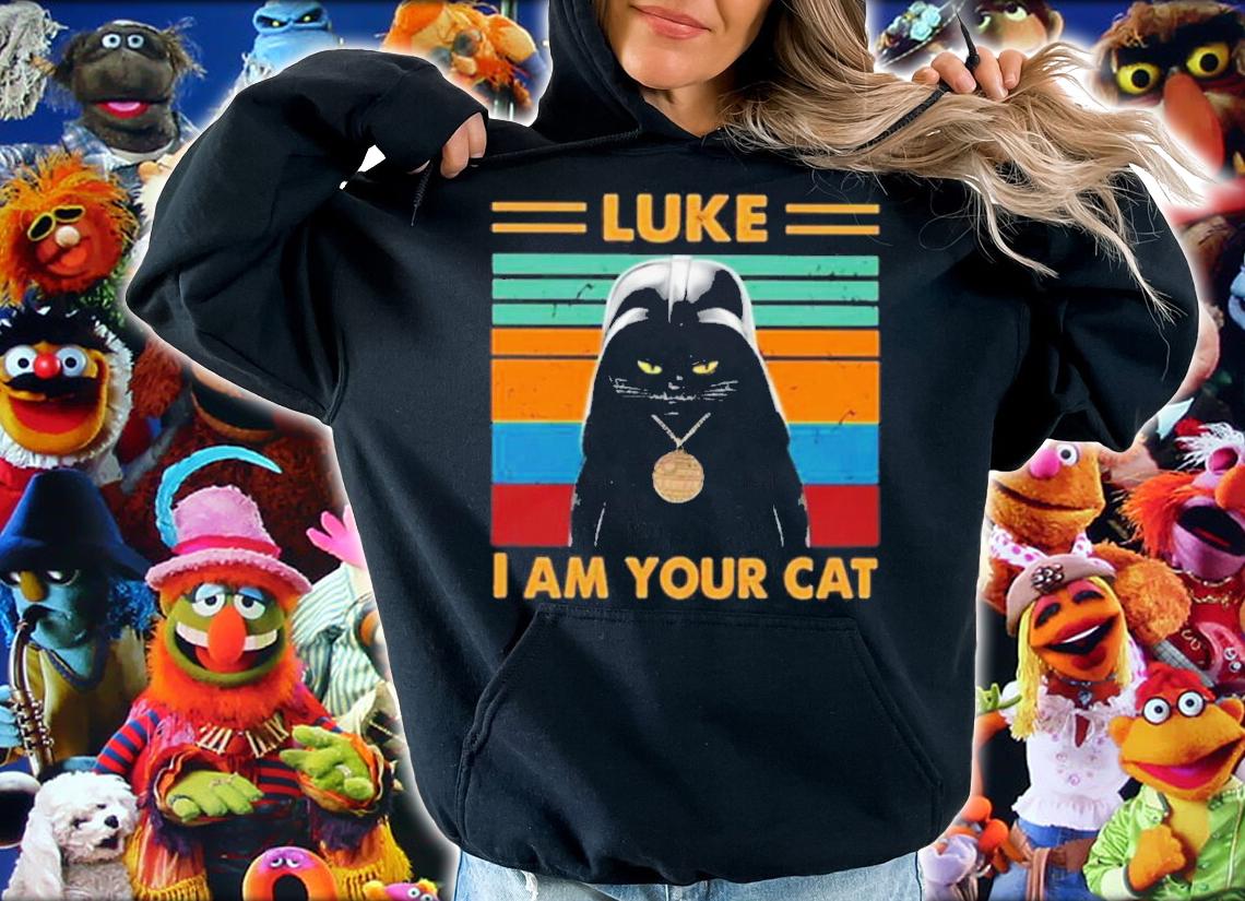 Luke I Am You Black Cat Darth Vader Vintage Shirt