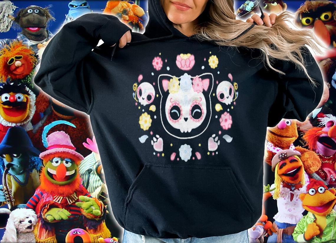 Sugar Skull Cat T-shirt