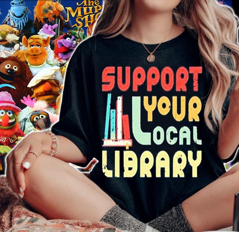 Support Your Local Library T-Shirt