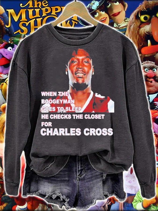 Charles Cross Boogeyman Mississippi State When The Boogeyman Goes To Sleep Shirt sweatshirt