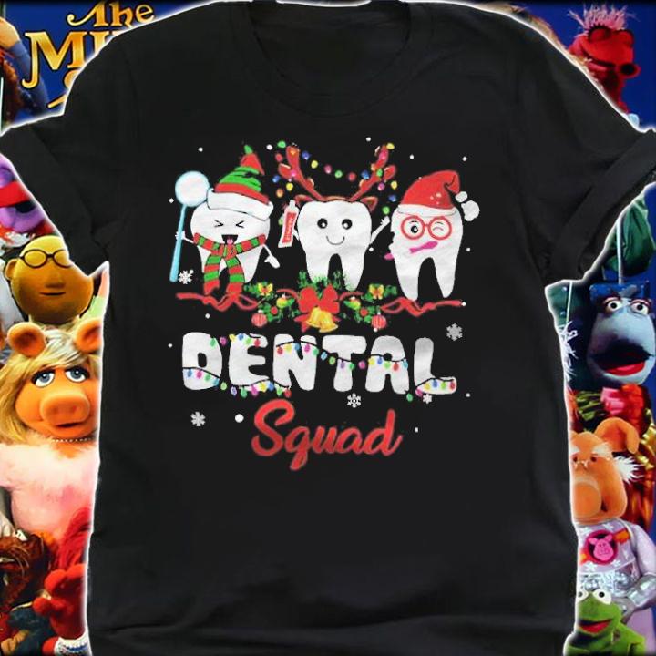 Dental squad Christmas T-shirt