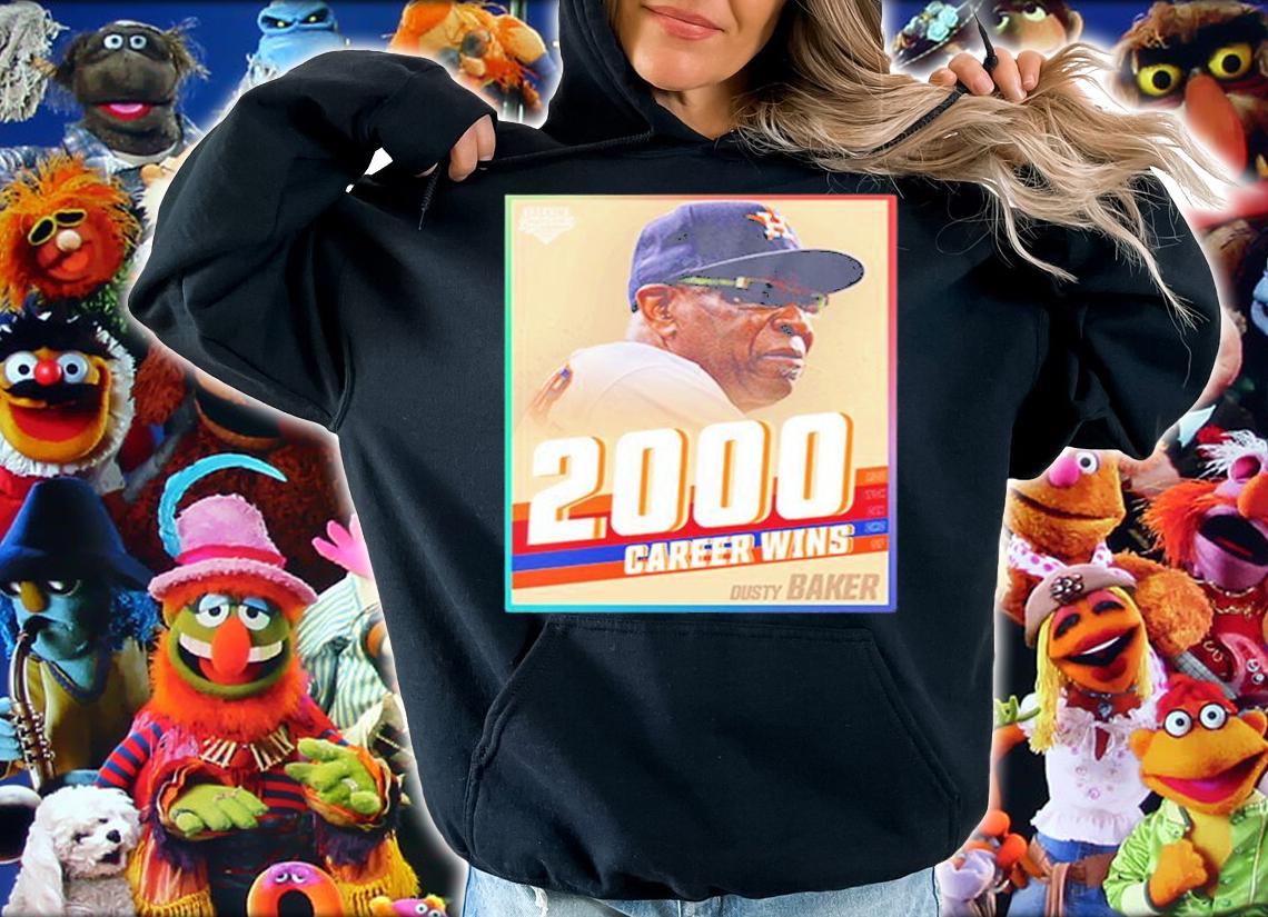 Dusty Baker 12th Manager In MLB History 2000 Career Wins T-Shirt hoodie