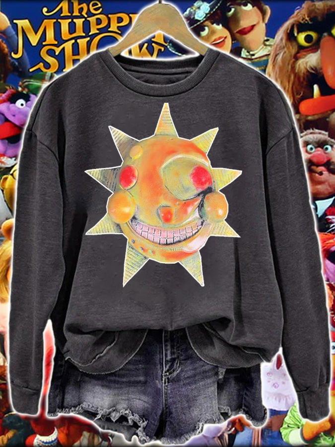 Five Nights At Freddy Vanessa FNAF Halloween Sun And Moon Mask Shirt sweatshirt