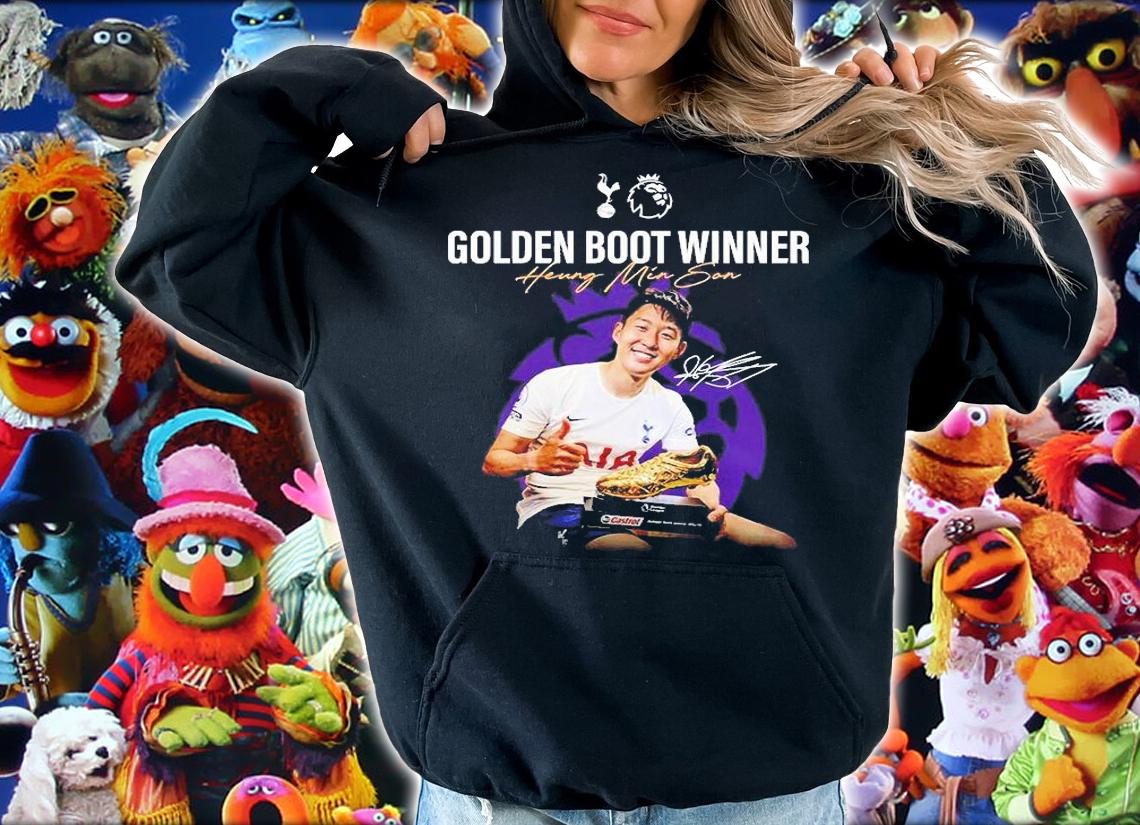 Golden Boot Winner Heung Min Son Signature T-Shirt hoodie