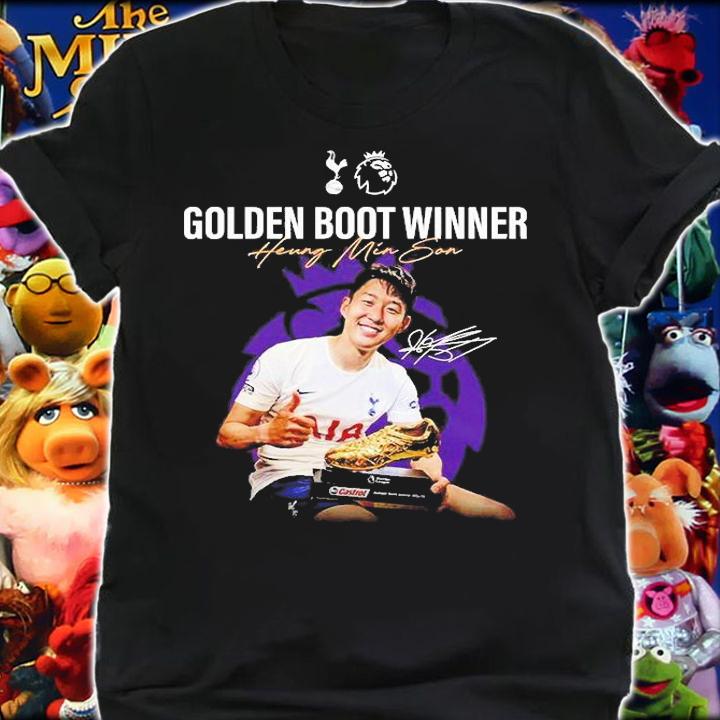 Golden Boot Winner Heung Min Son Signature T-Shirt shirt