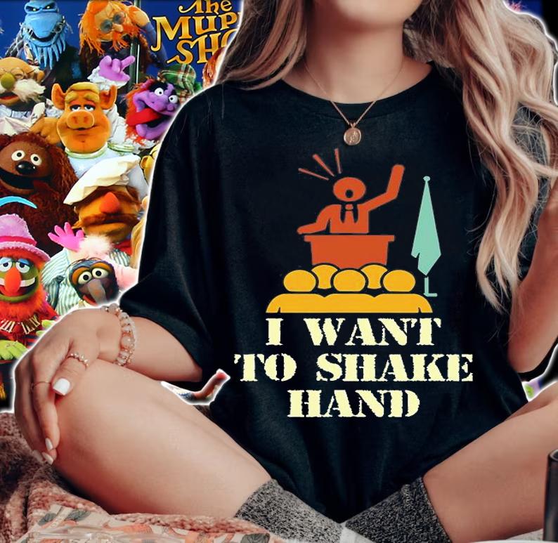 Joe Biden Shaking Hands Whenever He Wants T-Shirt woman shirt
