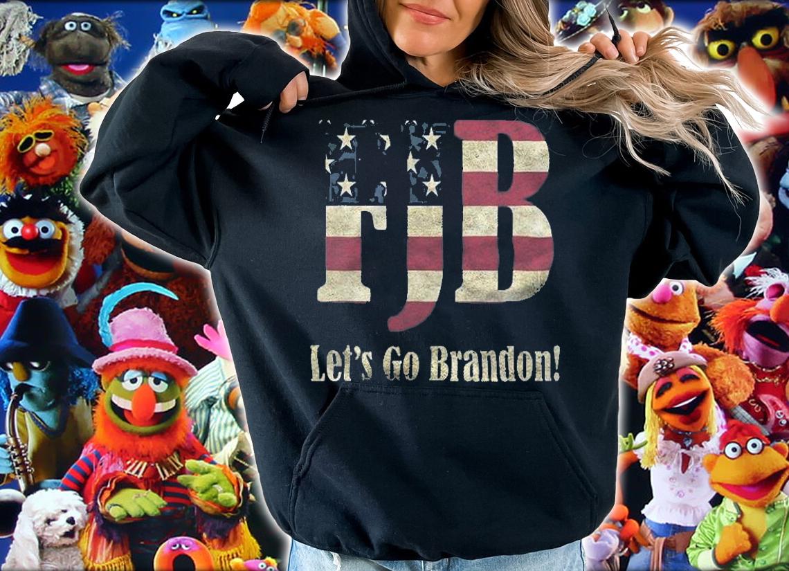 Let's Go Brandon FBJ Chant USA Flag Vintage T-Shirt hoodie