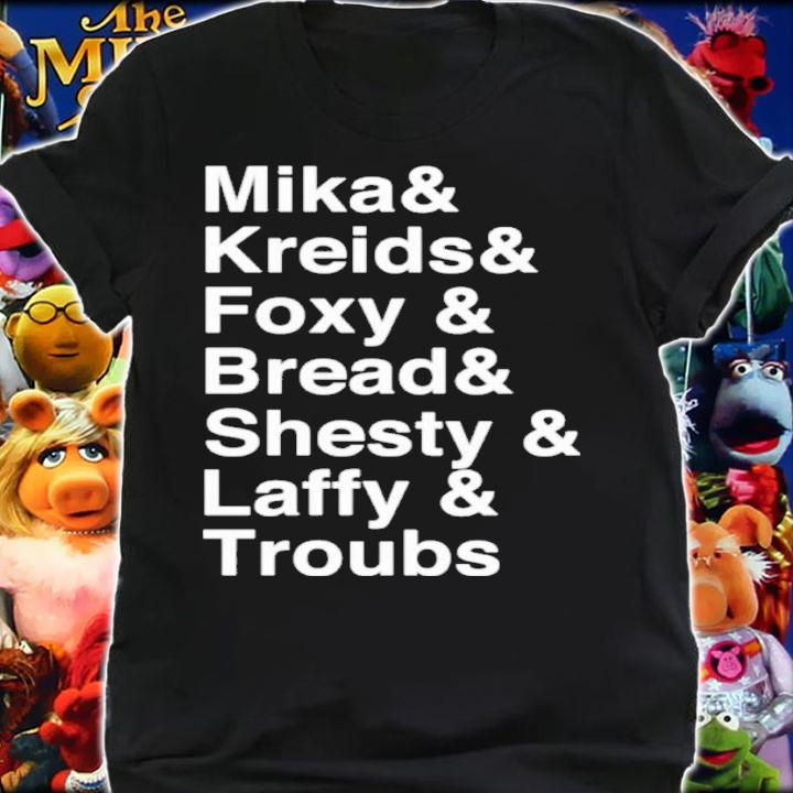 Mika Kreids Foxy Bread Shesty Laffy Troubs New York Rangers Shirt