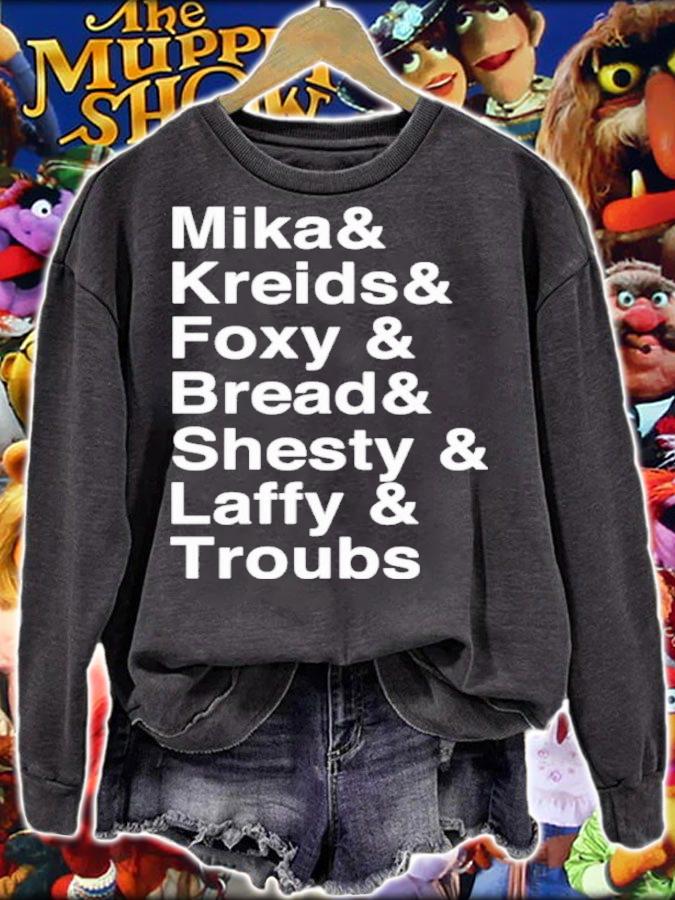 Mika Kreids Foxy Bread Shesty Laffy Troubs New York Rangers Shirt