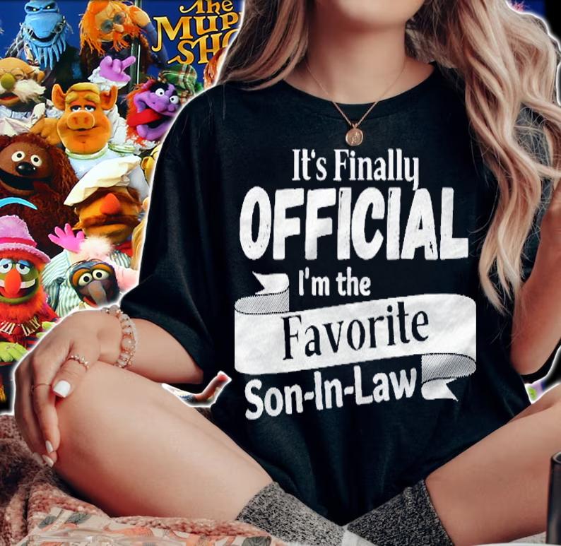 Officially The Favorite Son In Law Funny In Law Gift Shirt woman shirt