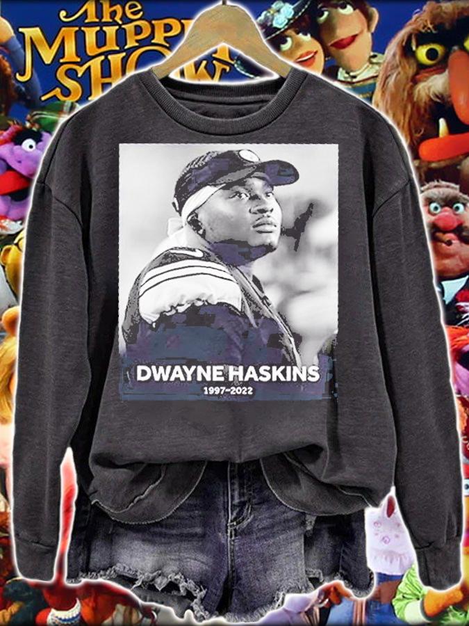RIP Dwayne Haskins 1997 2022 Thank You For The Memories T-Shirt sweatshirt
