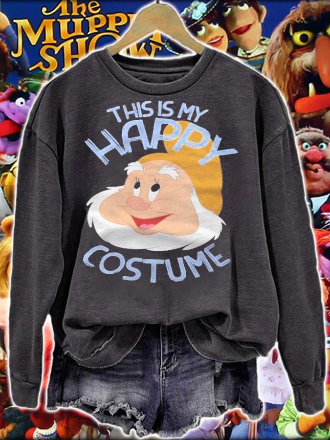 Snow White This Is My Happy Costume Halloween Shirt sweatshirt
