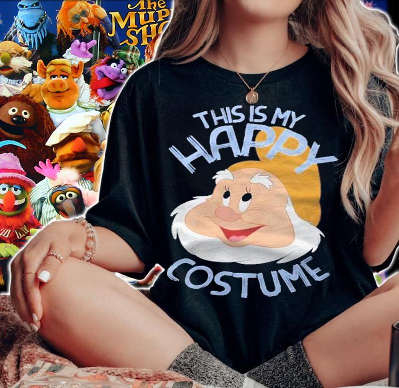 Snow White This Is My Happy Costume Halloween Shirt woman shirt