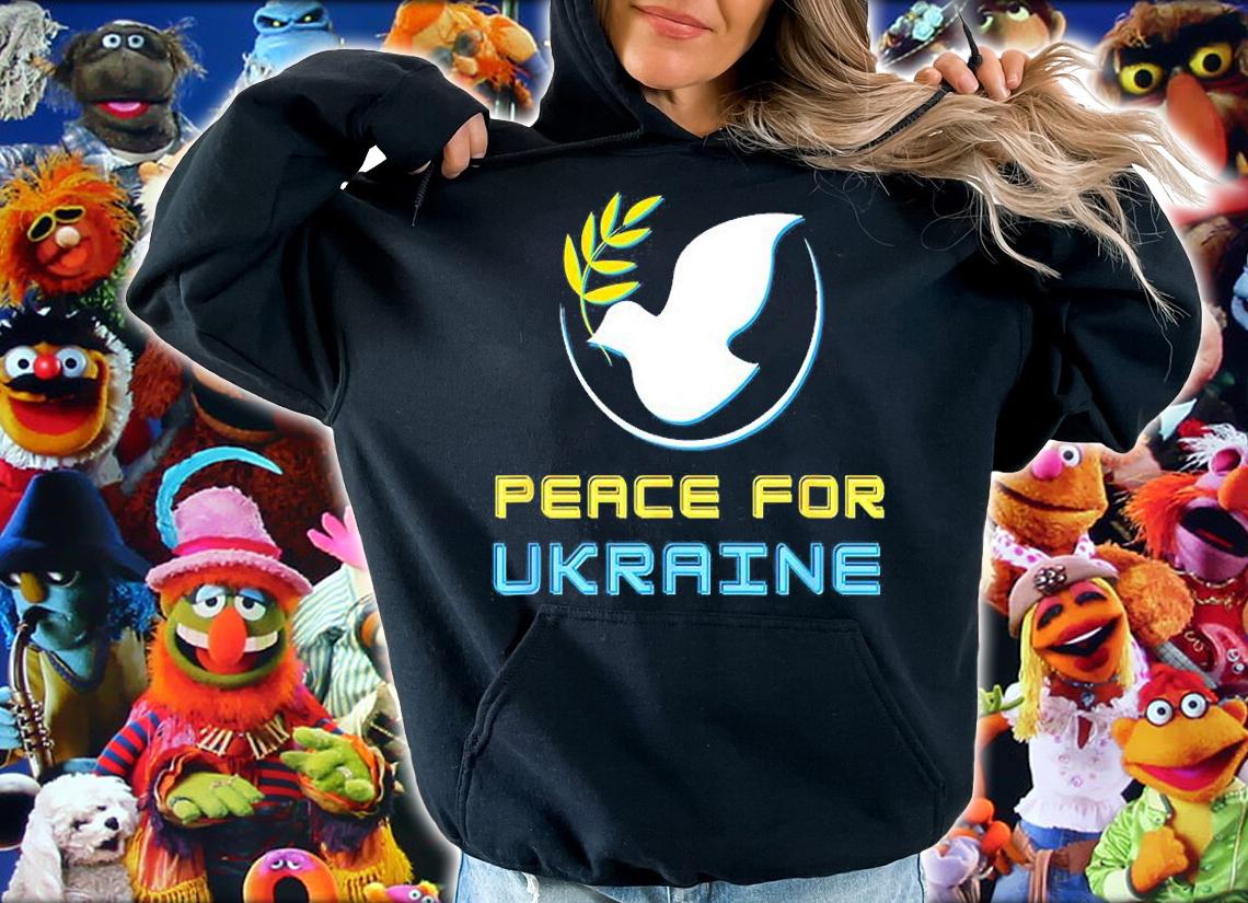 Stop Russian Peace for Ukraine Dove Stop War T-Shirt hoodie