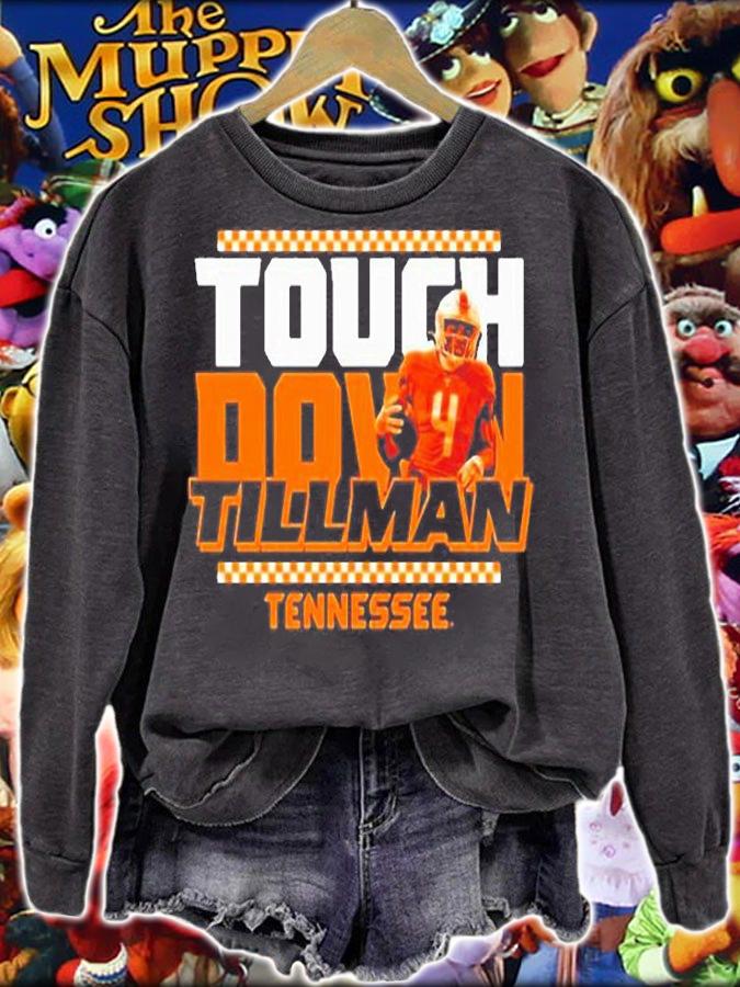 Tennessee Youth Touchdown Tillman T-Shirt sweatshirt