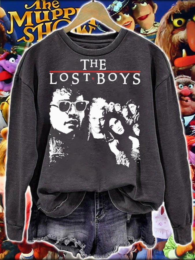 The Lost Boys 80s Vintage Movie Horror Shirt sweatshirt