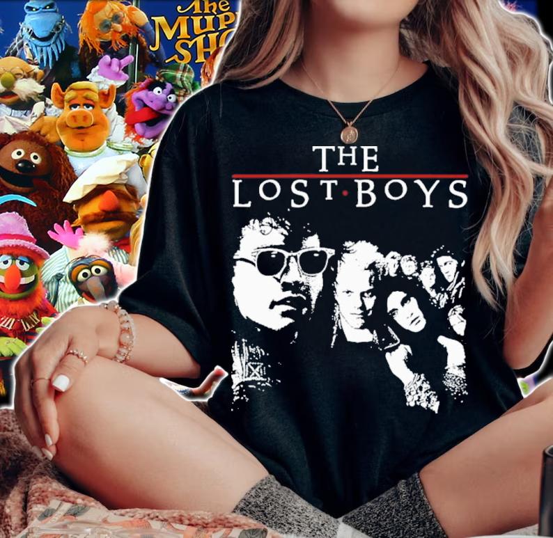 The Lost Boys 80s Vintage Movie Horror Shirt woman shirt