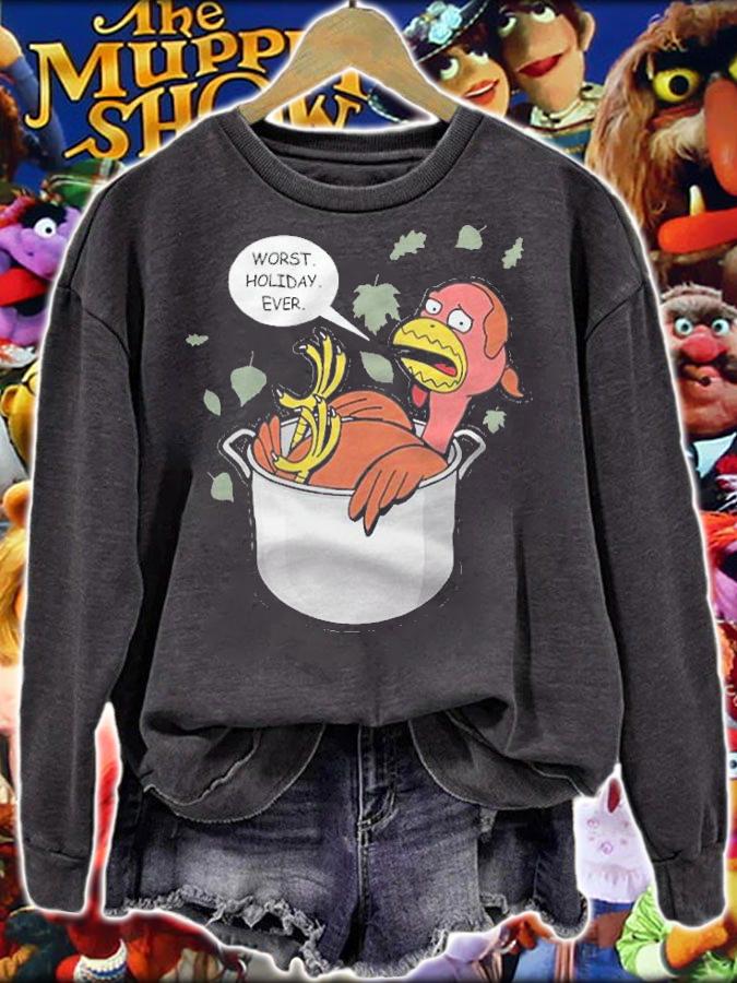 Turkey Conundrum Worst Holiday ever shirt sweatshirt