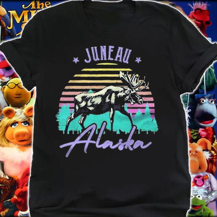 Vintage Juneau Alaska Moose Elk Shirt shirt