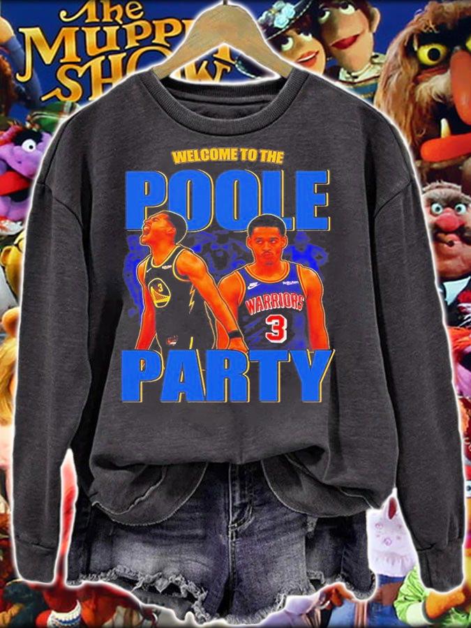 Jordan Poole Golden State Warriors Vintage T-Shirt