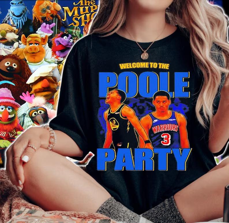 Jordan Poole Golden State Warriors Vintage T-Shirt