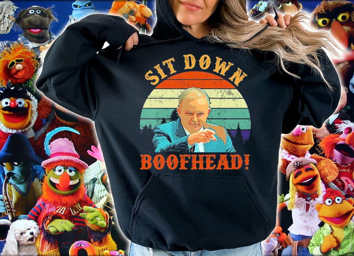 Sit Down Boofhead Tee Anthony Albanese Vintage T-Shirt