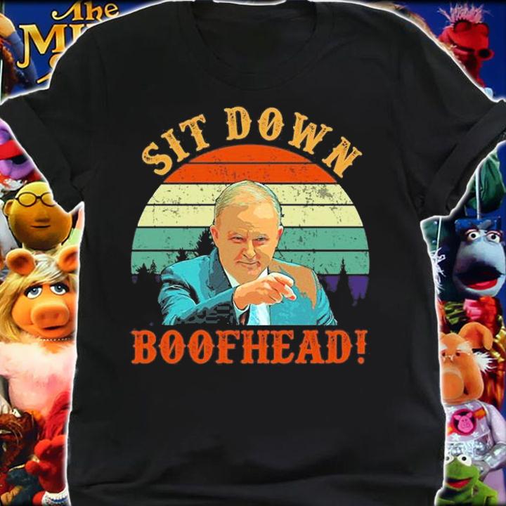 Sit Down Boofhead Tee Anthony Albanese Vintage T-Shirt