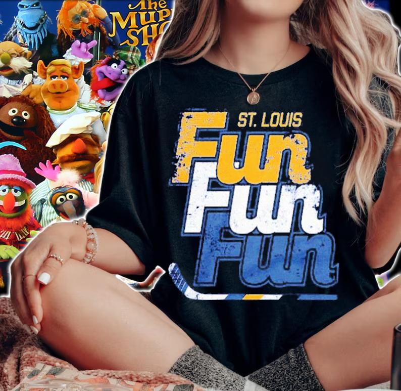 St. Louis Hockey Fun Fun Fun Shirt woman shirt