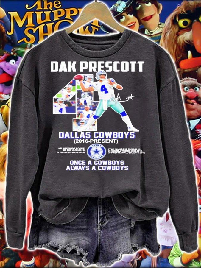4 Dak Prescott Dallas Cowboys 2016-present t-shirt sweatshirt