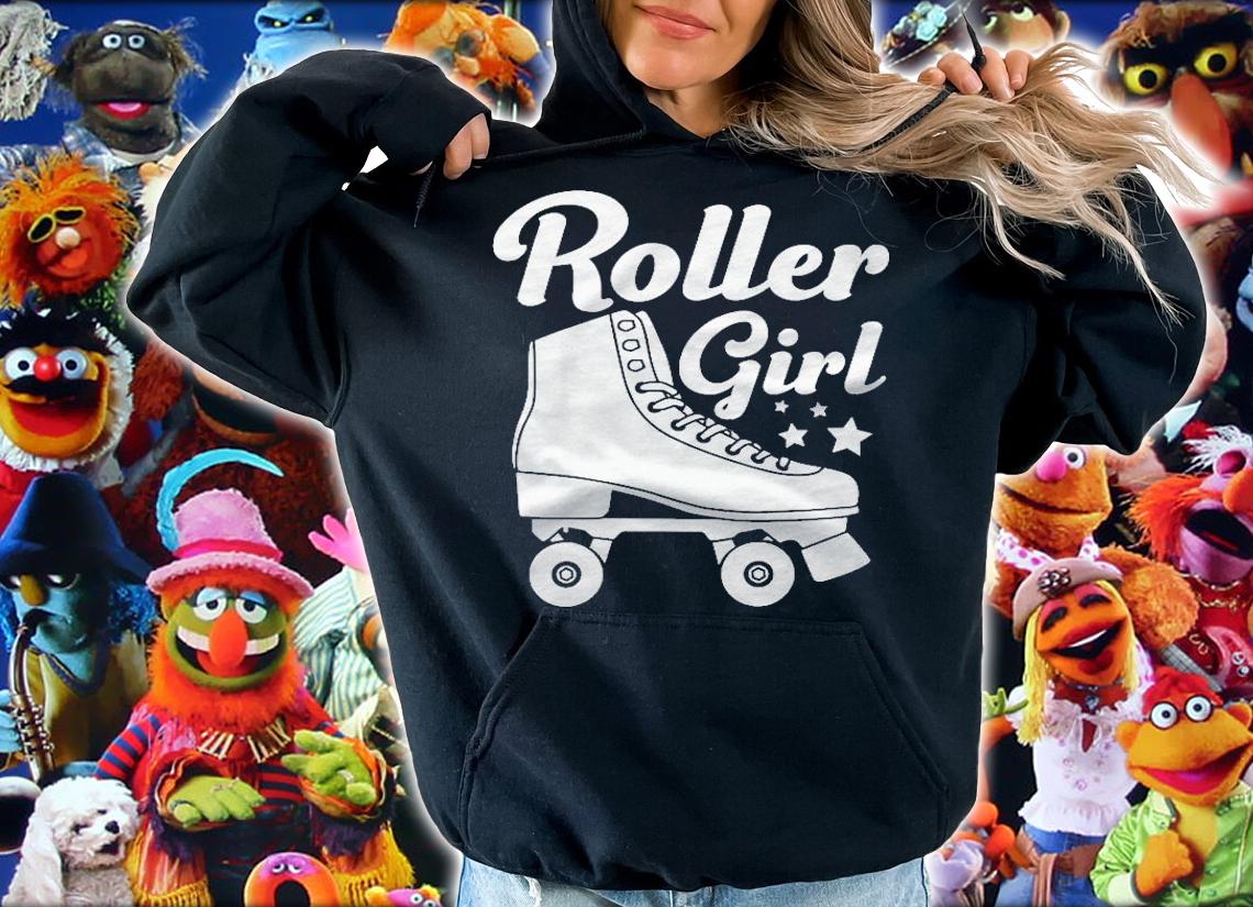Funny Roller Skate Designs For Girls Women 70S 80S Skaters Shirt hoodie