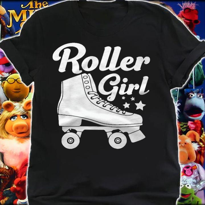Funny Roller Skate Designs For Girls Women 70S 80S Skaters Shirt shirt
