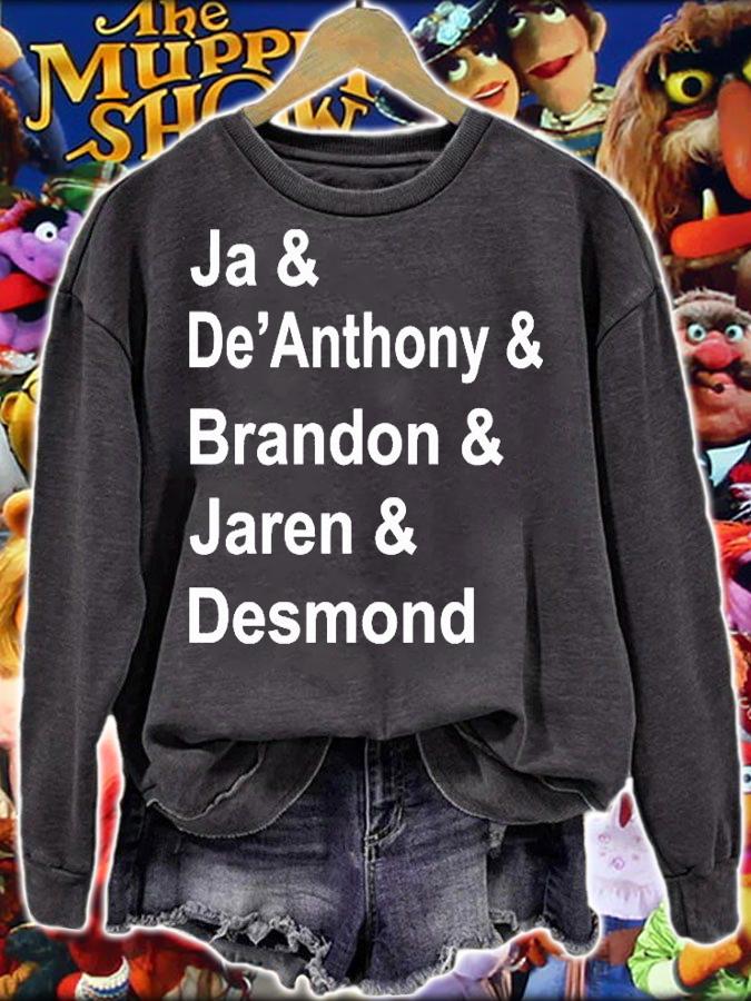 Ja De'Anthony Brandon Jaren Desmond T-Shirt sweatshirt