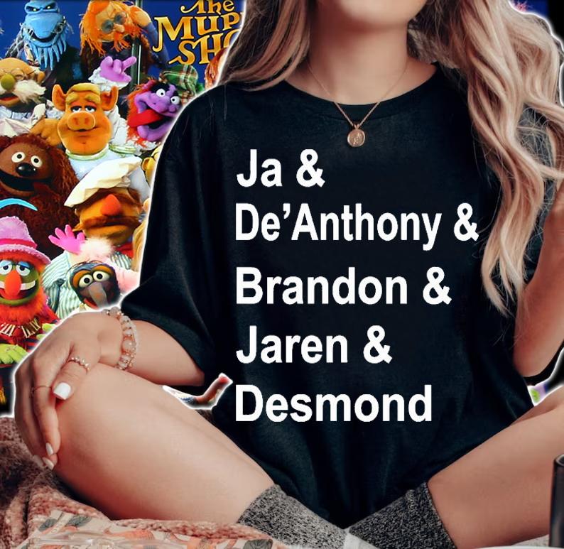 Ja De'Anthony Brandon Jaren Desmond T-Shirt woman shirt