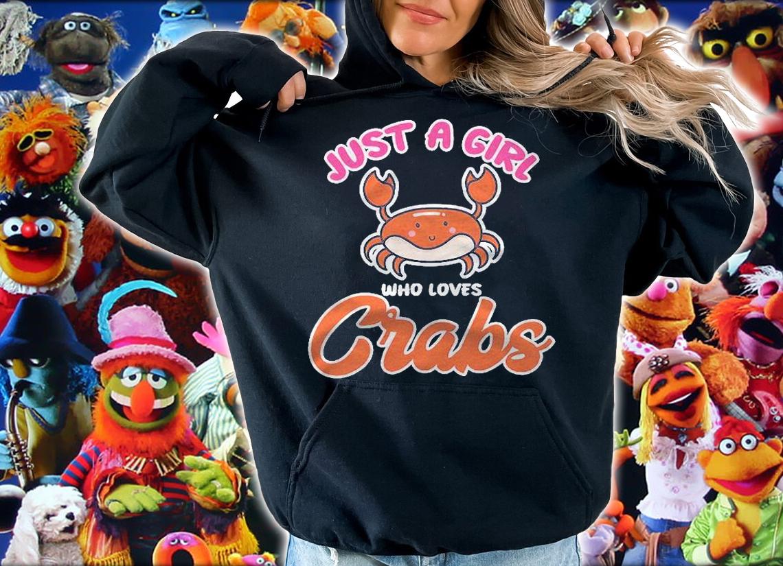 Just A Girl Who Loves Crabs Shirt