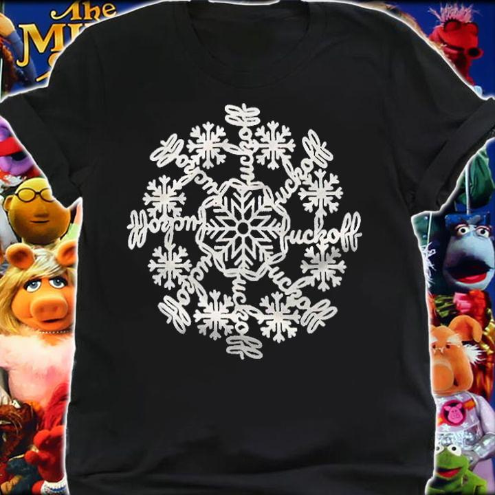 Snow pattern fuck off 2021 T-shirt