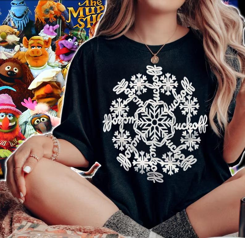 Snow pattern fuck off 2021 T-shirt