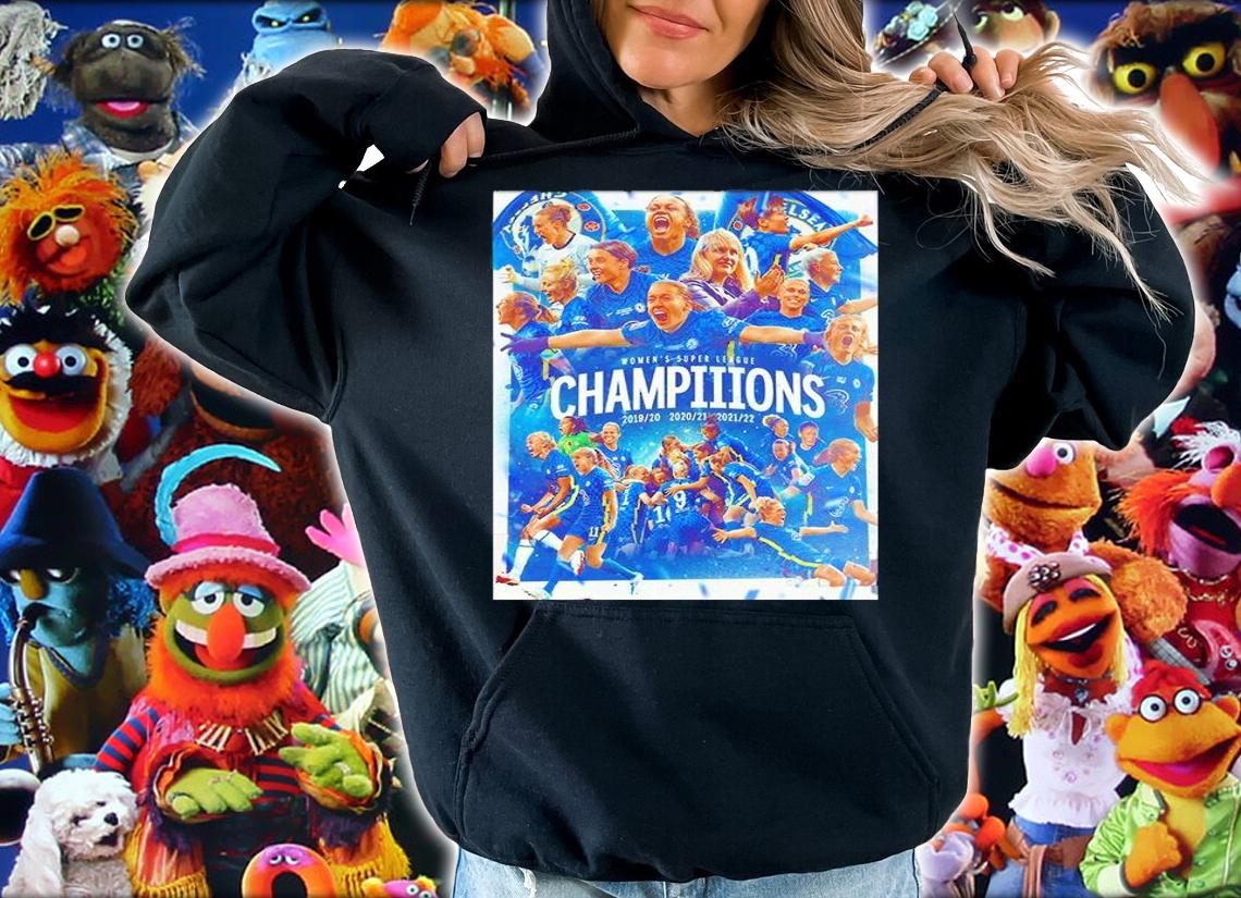 Chelsea Womens Super League Champions 2022 Poster T-Shirt