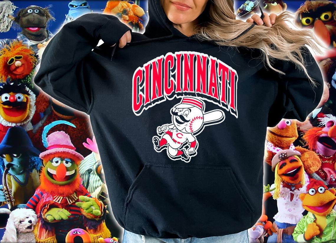 Cincinnati Reds Mr.red Retro MLB T-Shirt hoodie