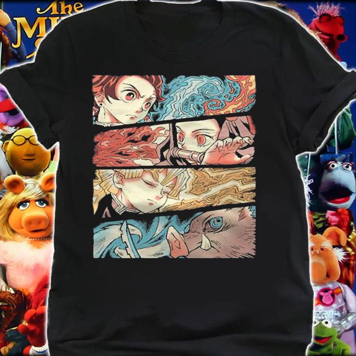 Demon Slayer heroes team T-shirt