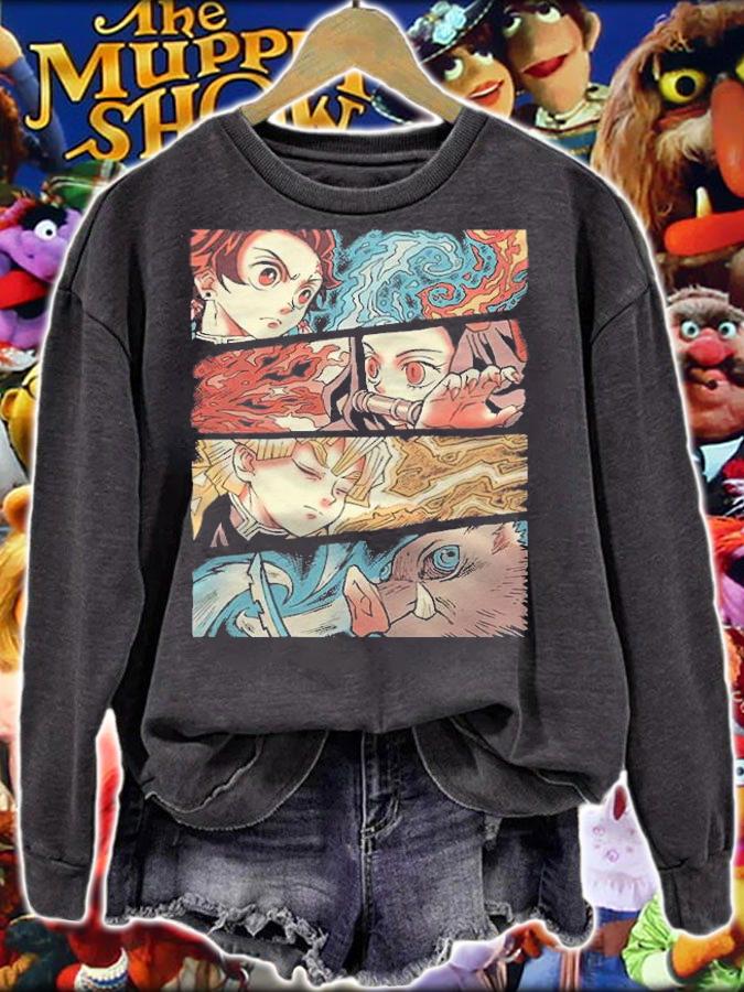 Demon Slayer heroes team T-shirt